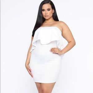 New Strapless Dress from Fashion Nova